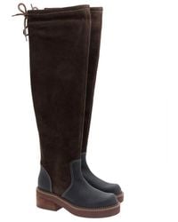 See By Chloé - Suede Boots - Lyst