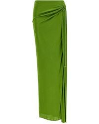 Elisabetta Franchi - Viscose Mini Skirt - Lyst