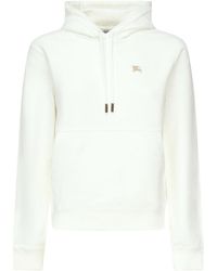 Burberry - Sweatshirt With Cross-Stitch Ekd - Lyst