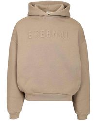 Fear Of God - Logo Embossed Hoodie - Lyst