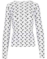 Marine Serre - Round Neckline Top - Lyst