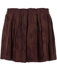 Etro - Jacquard Floral Patterned Skirt - Lyst