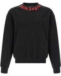 Palm Angels - Neck Logo Sweatshirt - Lyst