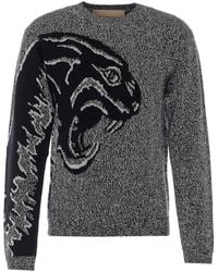Valentino Garavani - Panther Jacquard Sweater - Lyst