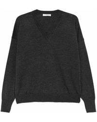 Zanone - Wool V-Neck Jumper - Lyst
