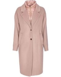 Herno - Coat With Nylon Ultralight - Lyst