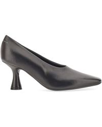 MM6 by Maison Martin Margiela - Pump In Leather - Lyst