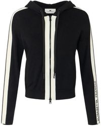 Elisabetta Franchi - Maglia Tricot Nero/Burro - Lyst
