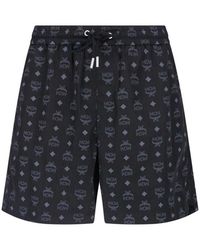 MCM - Logo Swim Shorts - Lyst