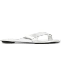 MM6 by Maison Margiela - Flat Sandals - Lyst