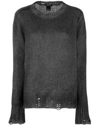 Avant Toi - Cashmere And Silk Blend Sweater - Lyst