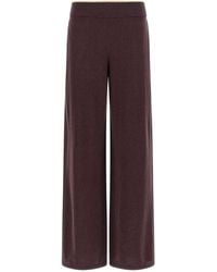 Mulberry - Mlange Knit Pants - Lyst