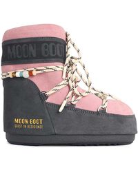 Moon Boot - Icon Low Suede Boots - Lyst