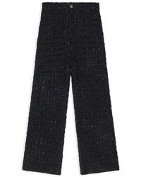 Balenciaga - Wool baggy Trousers - Lyst