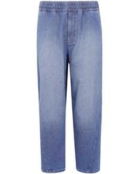 Emporio Armani - Wide Leg Jeans - Lyst