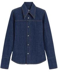 Ami Paris - Sharp Collar Shirt - Lyst