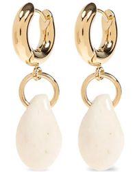 Isabel Marant - Small Hoop Pendant Earrings - Lyst