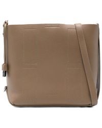 Hogan - Hocket Small Leather Hobo Bag - Lyst