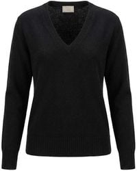 Drumohr - Suéter Con Cuello De Pico - Lyst
