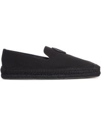 Christian Louboutin - Nanou Mooncrest Ivy Canvas Espadrilles - Lyst