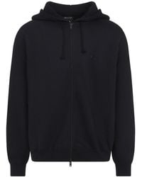 Y-3 - Brushed Terry Zip Hoodie - Lyst