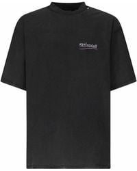 【関税・送料込】BALENCIAGA Inside Out ダメージ加工 Tシャツ BALENCIAGA Inside Out Distressed Cotton T-shirt Balenciaga