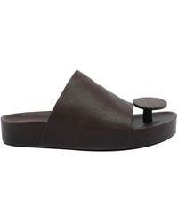 Uma Wang - Round Slide Sandals - Lyst