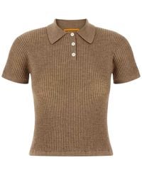 Guest In Residence - Shrunken Polo Shirt - Lyst