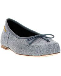 Alexander Wang Billie Flat Shoes in Blue | Lyst
