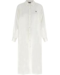Polo Ralph Lauren - 'Maxi Boyfriend Shirt' Dress - Lyst