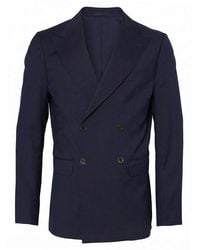 Low Brand - Regular-Fit Wool Double-Breasted Blazer - Lyst