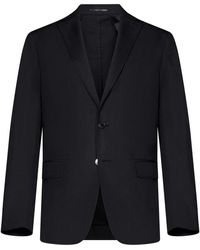 Low Brand - Comfort Fit Single-Breasted Blazer - Lyst
