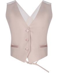 Dondup - Vest Made Of Wool Blend - Lyst