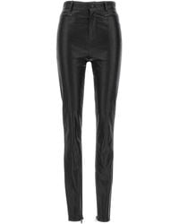 David Koma - Napa Leather Leggings - Lyst