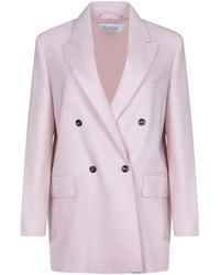 Max Mara - Blazer Made Of Wool Blend - Lyst