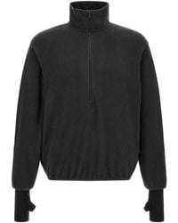 Entire studios - Shell Fleece Pullover Fleece Sweatshirt - Lyst