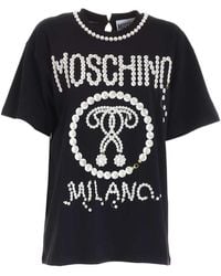 Moschino - Couture T-Shirt Cotton - Lyst