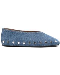 Ganni - Jenny Ballerina Denim - Lyst