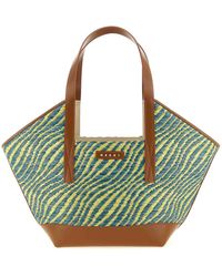 Marni - Waves Piccola Shopping Bag - Lyst