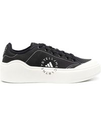 adidas By Stella McCartney - Court Cotton Sneakers - Lyst