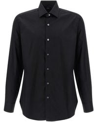 Barba Napoli - Stretch Cotton Shirt - Lyst