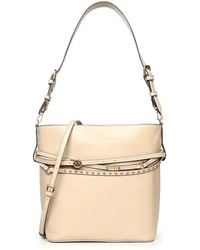 Pinko - Medium Leather Bucket Belt Bag - Lyst