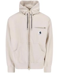 Sacai - X Carhartt Wip Cotton Zip Jacket - Lyst