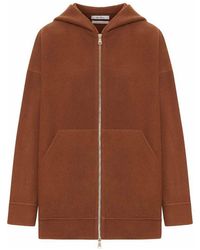 Max Mara - Virgin Wool Cashmere Zip - Lyst