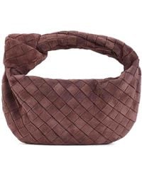 Bottega Veneta - Mini Jodie 15 Suede - Lyst