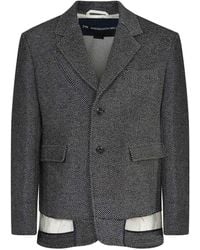 ANDERSSON BELL - Jacket Made Of Wool Blend - Lyst