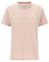 Maison Margiela - Logo Embroidery T-Shirt - Lyst