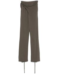 OTTOLINGER - Linen Blend Trousers - Lyst