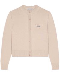 Givenchy - Short Crew Neck Cardigan - Lyst