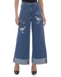 Vivetta - Palagonia Embroidered Jeans - Lyst